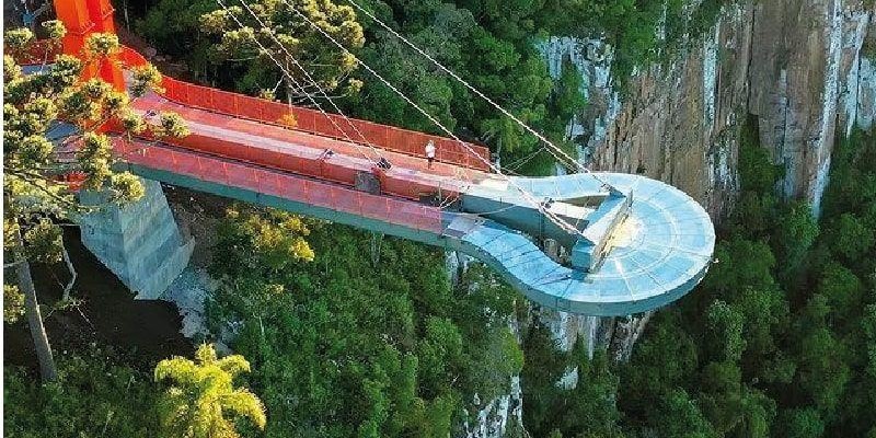 Skyglass Plataforma de Vidro